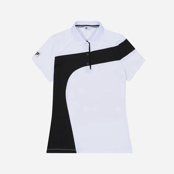 Fila Polokošeľa Damske Biele - Golf Single S/S Vypredaj - Slovakia 30192-YJLW